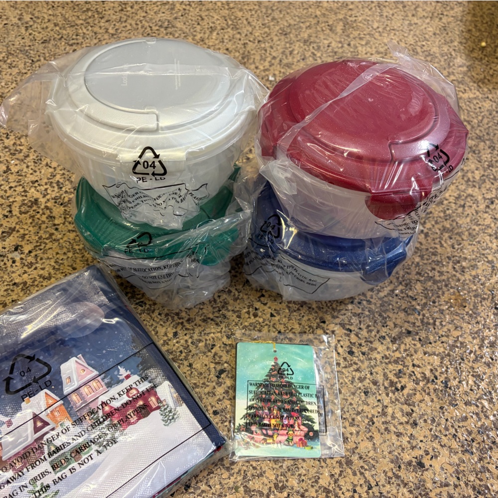 Colorful Food Storage Container Set - Picture 2 of 4